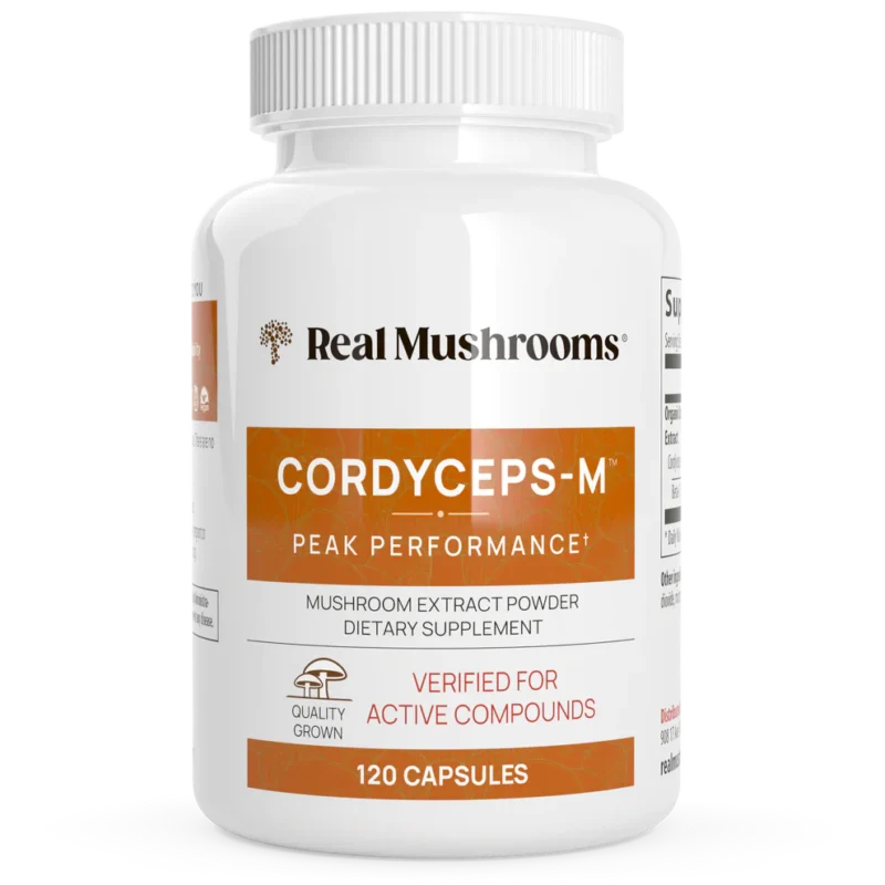 Real Mushrooms: Organic Cordyceps Extract Capsules