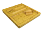 RAW Back Flip Bamboo Rolling Tray